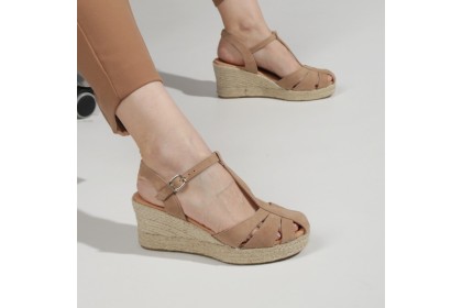 Alpargatas nude estilo cangrajeras TRIANA ✓ LUISA TOLEDO