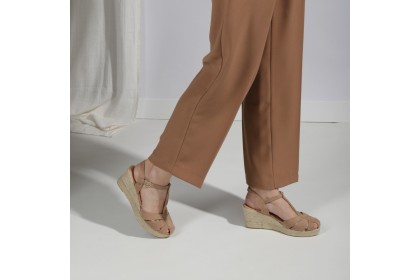 Alpargatas nude estilo cangrajeras TRIANA ✓ LUISA TOLEDO