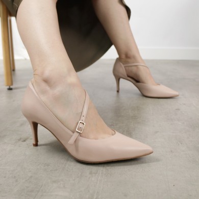 Zapatos nude pulsera - Stilettos Luisa Toledo - Made in Spain