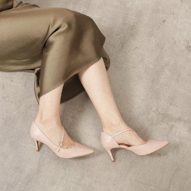 Zapatos nude pulsera - Stilettos Luisa Toledo - Made in Spain