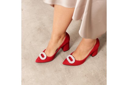 Adornos de zapatos de quita y pon | Adorno joya ovalado plata