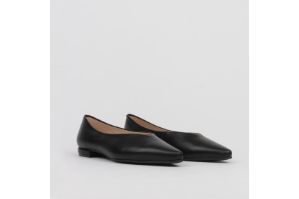 Bailarinas negras punta fina NOELIA - LT ZAPATOS MUJER