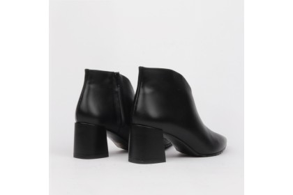 Botines negros tacón ancho LOURDES - LUISA TOLEDO zapatos