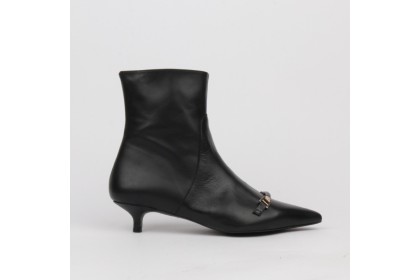 Botines negros tacón kitten heel CLAUDIA - LUISA TOLEDO