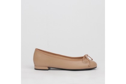 Collection Flat LT Woman Shoes | Beige flat ballerinas TAMARA
