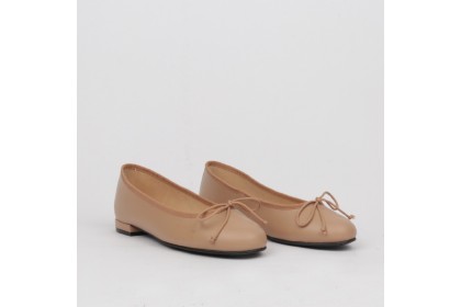 Collection Flat LT Woman Shoes | Beige flat ballerinas TAMARA