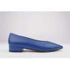 Bailarinas punta fina NOELIA piel azul klein