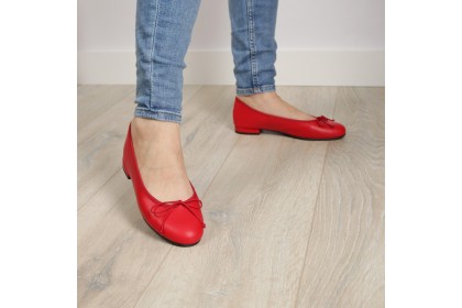 Red flat shoes TAMARA - Collection Flat LT woman Shoes