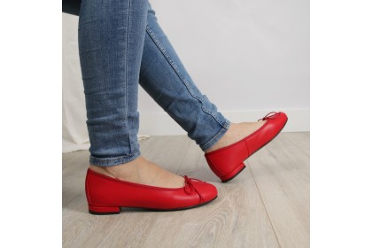 Red flat shoes TAMARA - Collection Flat LT woman Shoes
