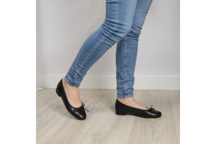 Black Flat Ballerinas TAMARA - Collection Flat LT woman shoes