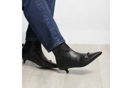 Botines negros tacón kitten heel CLAUDIA - LUISA TOLEDO