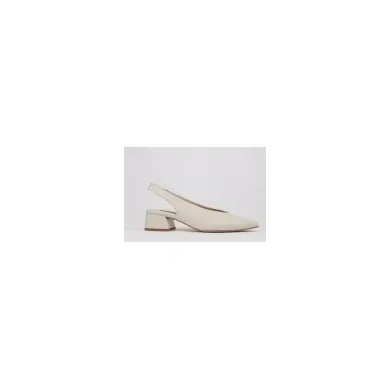 Zapatos destalonados color blanco PATRICIA - LUISA TOLEDO