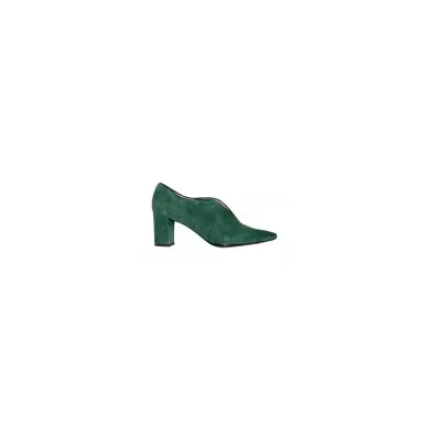 Zapatos ante verde NINA