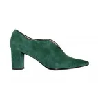 Zapatos ante verde NINA