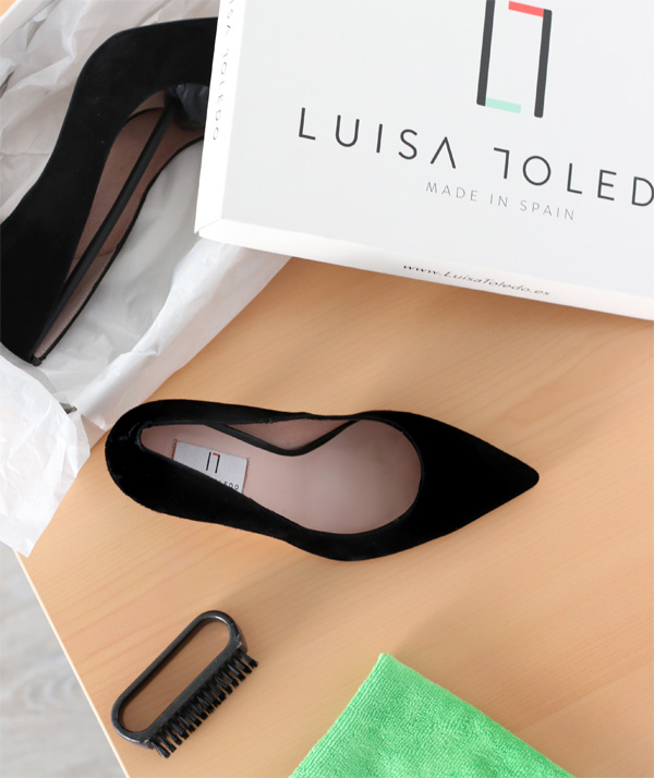 Suede shoes cleaning LUISA TOLEDO