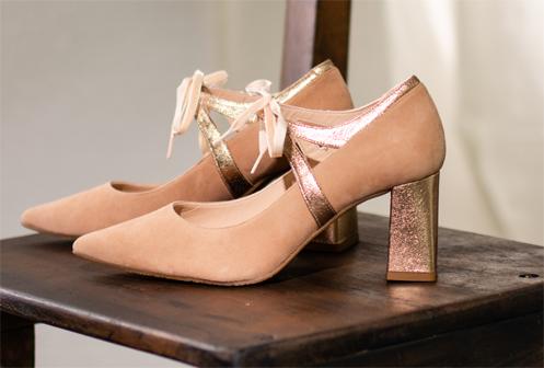woman heel shoes