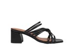 Black heel sandals Venus