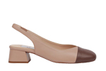Zapatos destalonados MIRANDA camel