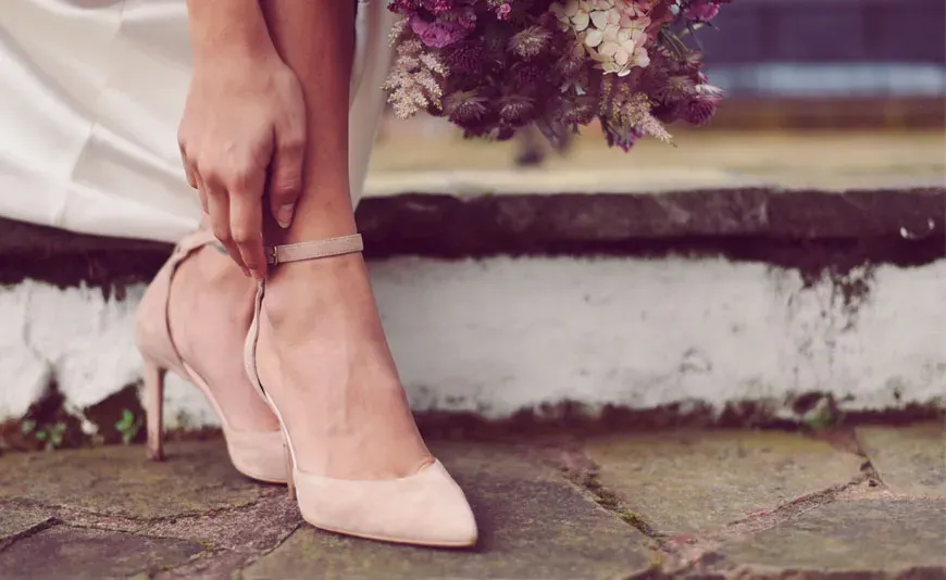 Say yes to the nude shoes!